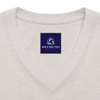 Mom  - Whatever You Do, Do it As Unto the Lord V-Neck Tee — Graphic Casual Everyday Shirt for Mothers