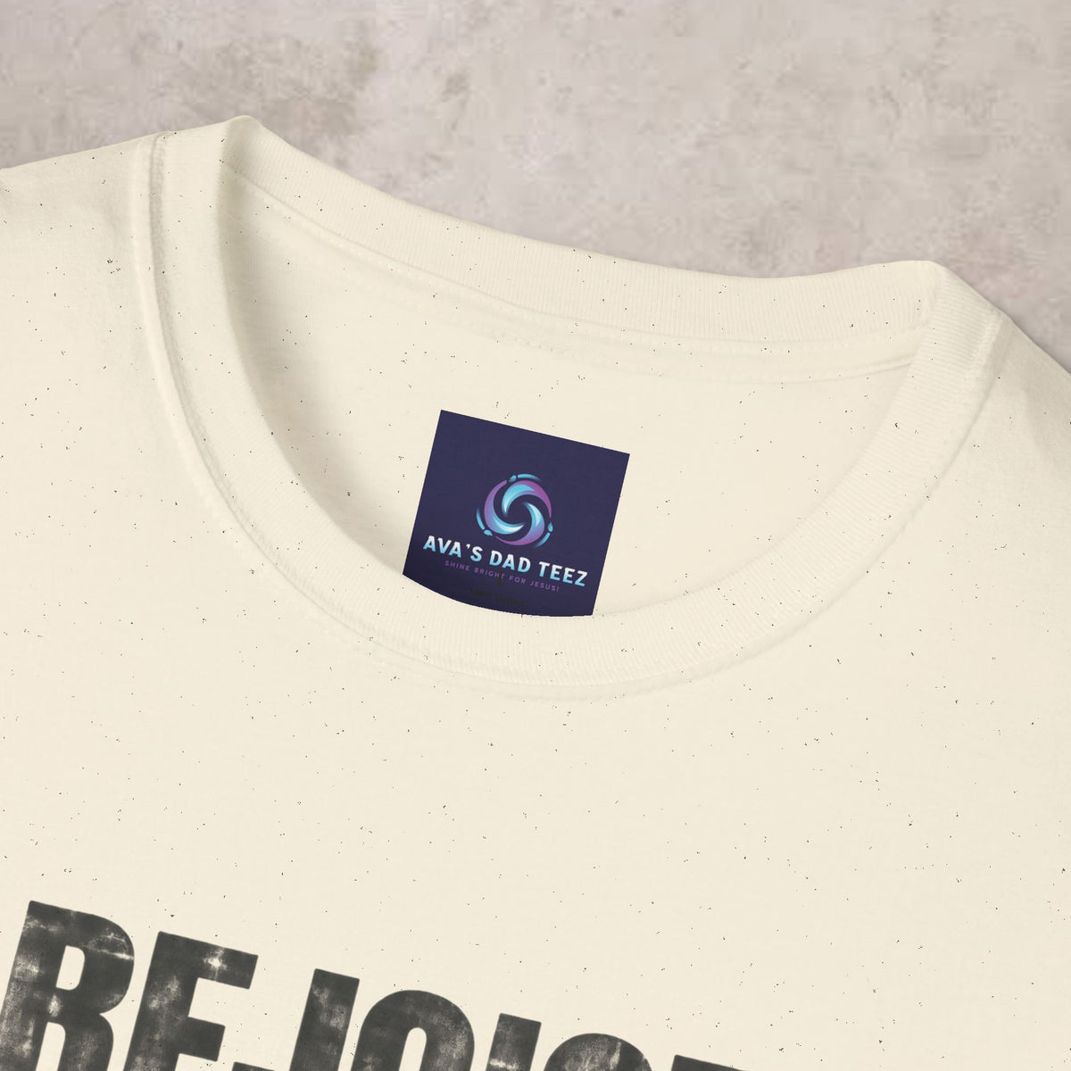 Rejoice in the Lord Always - Philippians 4:4 - Unisex Tee