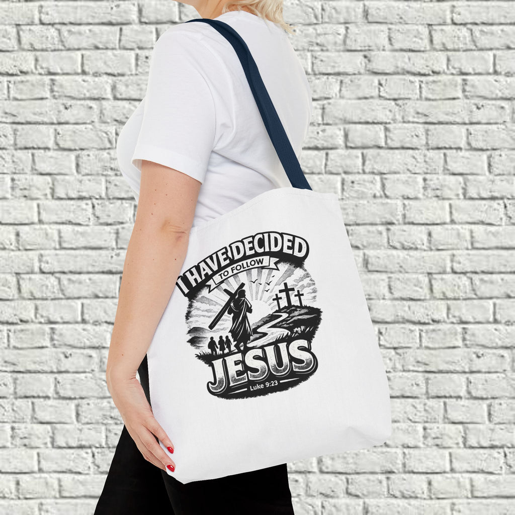I Have Decided to Follow Jesus Tote Bag — Carryall