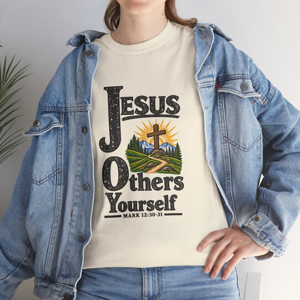 JOY - Jesus, Others, Yourself Tee — Mark 12:30-31