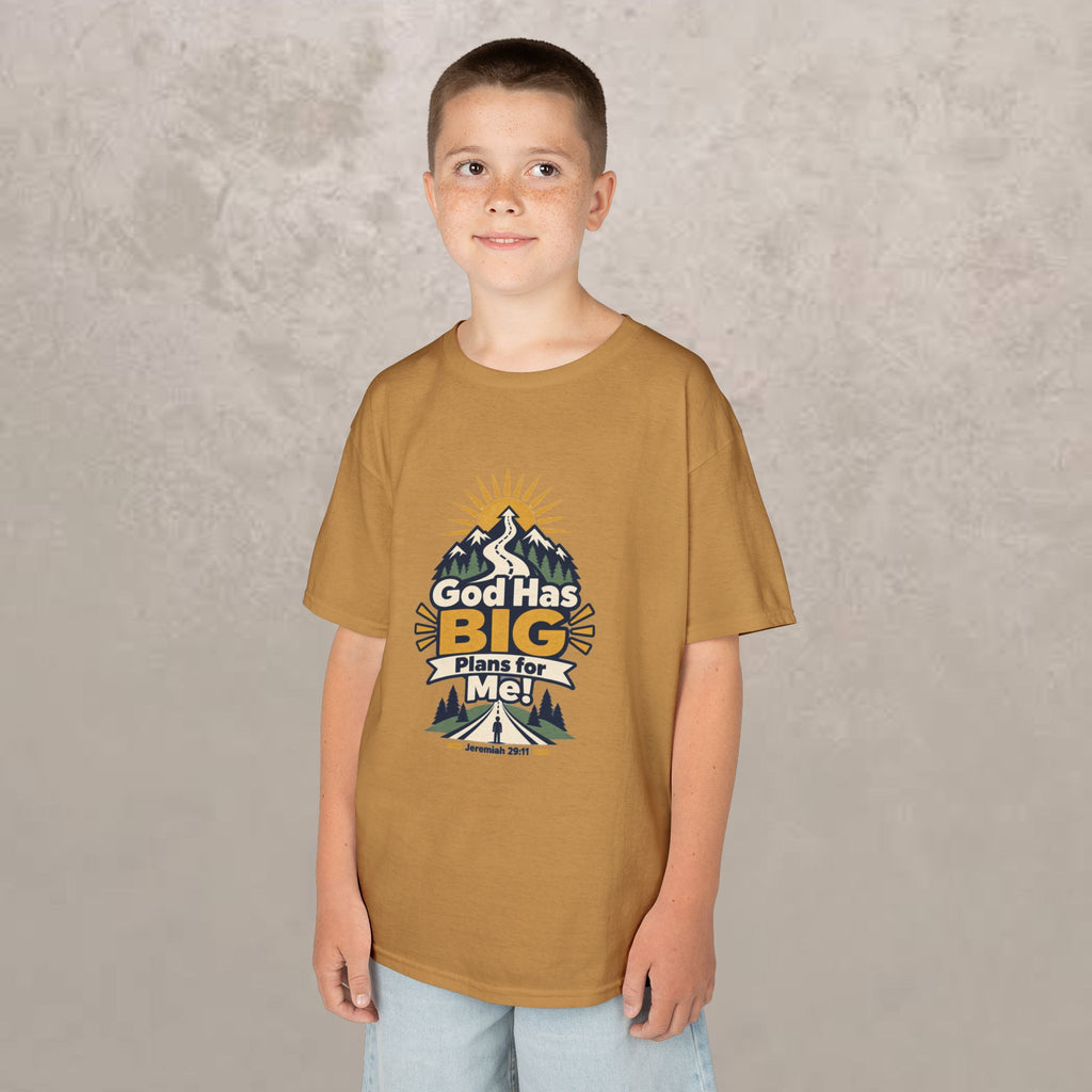 Kids - "God Has Big Plans for Me" Tee - Jeremiah 29:11
