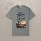 Why Worry - Pray - Men's Tee — Asian Men's Christian Inspirational T-Shirt