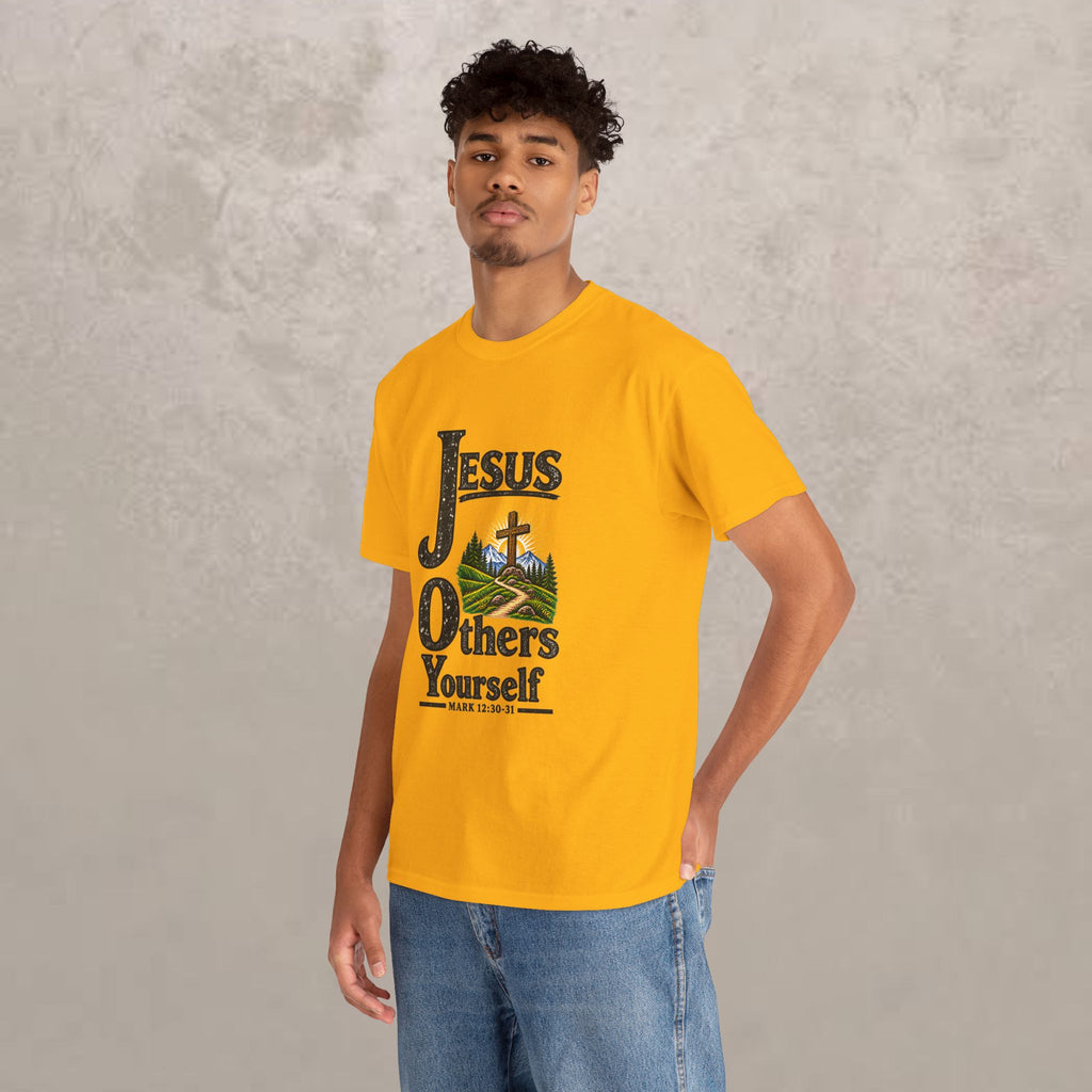 JOY - Jesus, Others, Yourself Tee — Mark 12:30-31