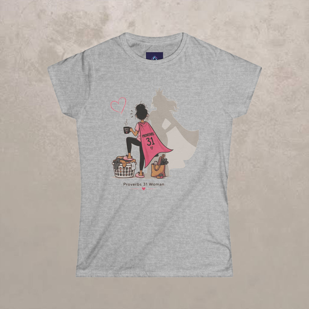 Proverbs 31 Woman Tee - Brunette