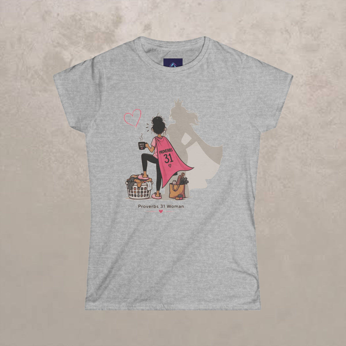 Proverbs 31 Woman Tee - Brunette