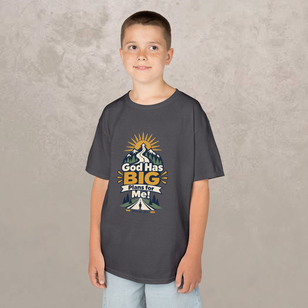 Kids - "God Has Big Plans for Me" Tee - Jeremiah 29:11