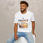 I Trust In The Lord - Ocean T‑Shirt — Proverbs 3:5 Christian Tee