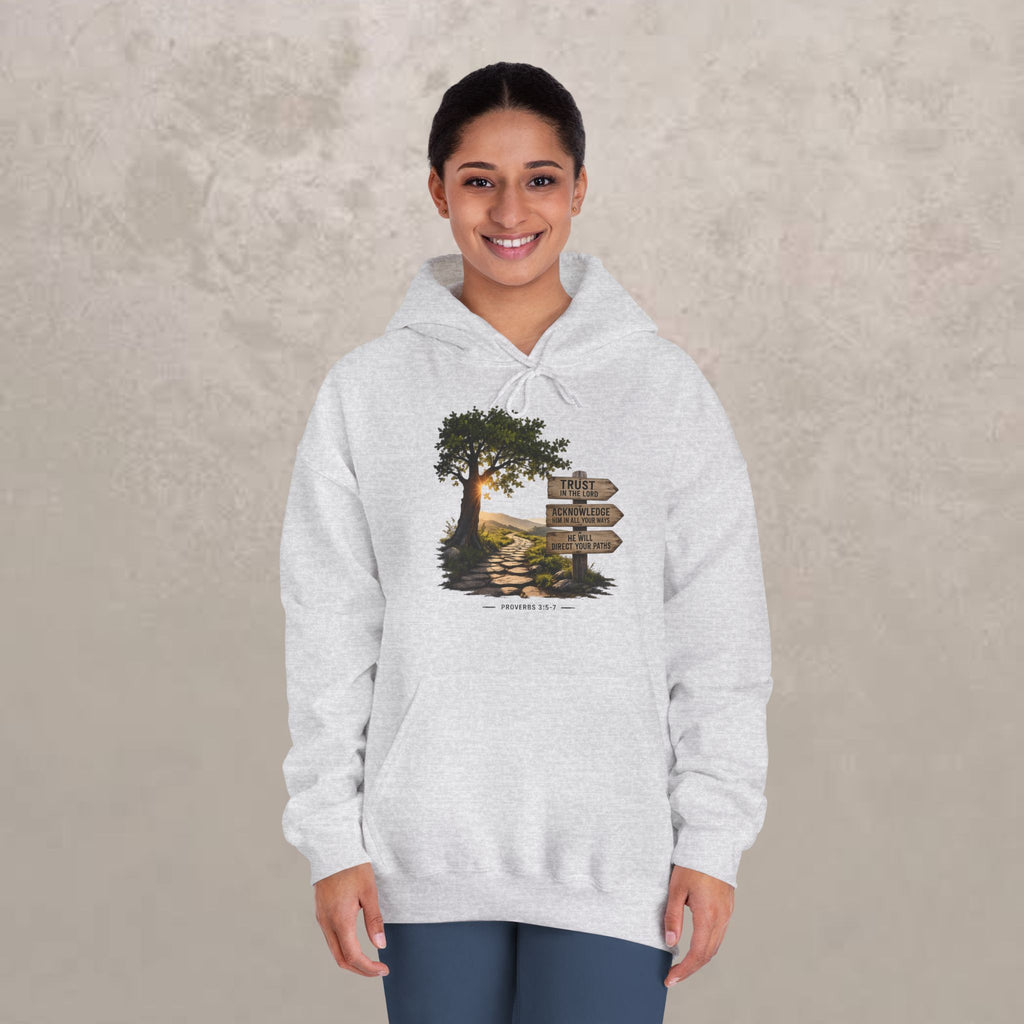 Trust in the Lord - Proverbs 3:5-7 - Hoodie Unisex