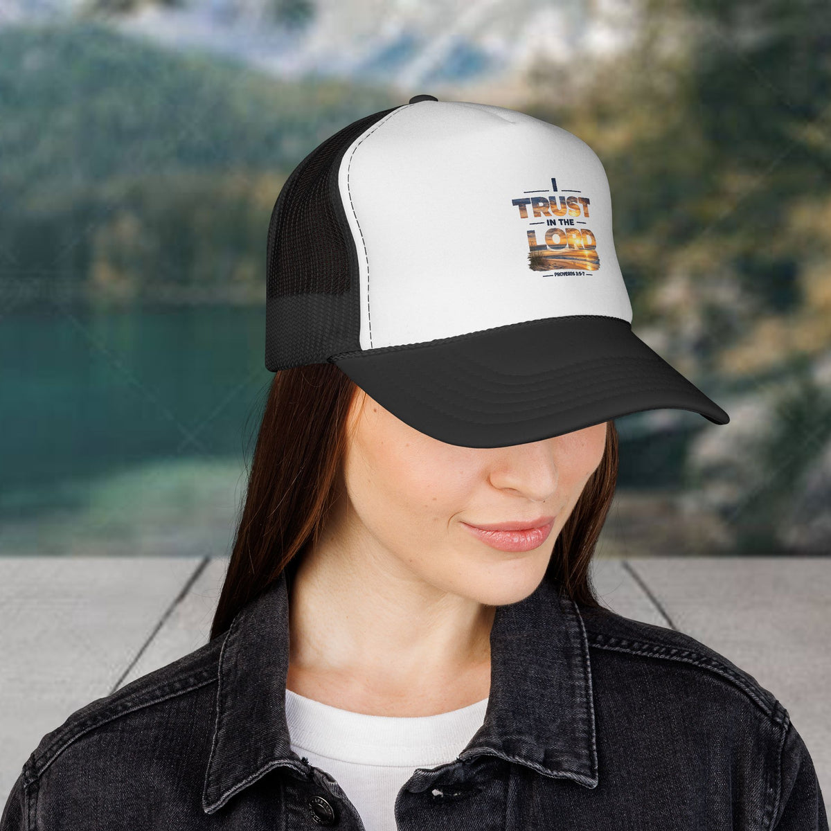 I Trust in the Lord - Sunset Faith Cap