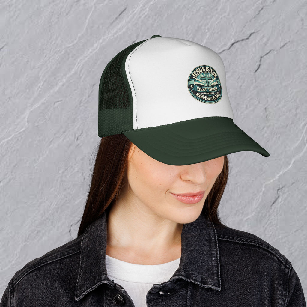 Jesus Is The Best Thing That Ever Happened To Me - Vintage Patch Cap