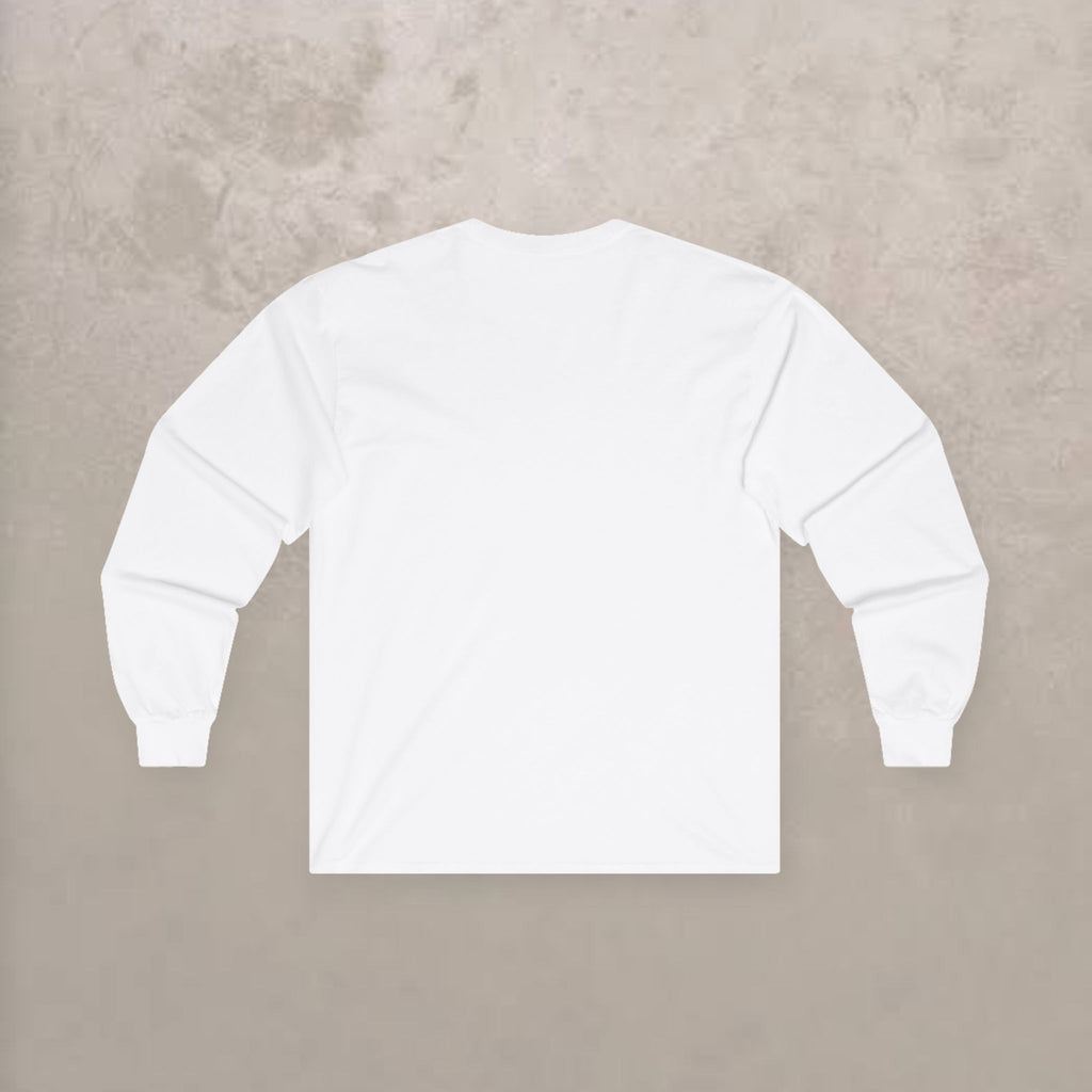 Adult - Happy Fall Y'all - Autumn Leaves Pumpkin Long Sleeve Tee