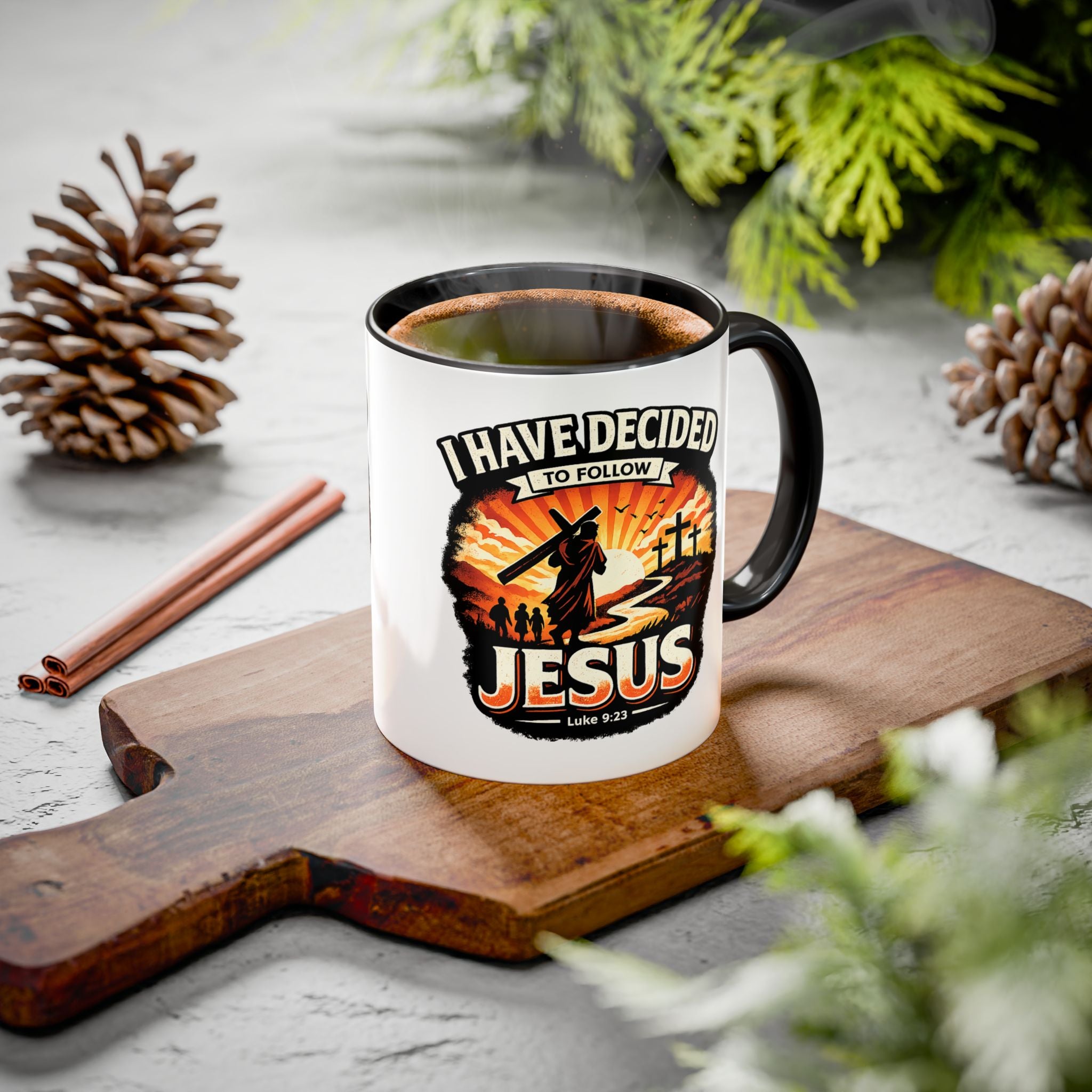 I Have Decided to Follow Jesus - Christian Faith Coffee Mug (11oz/15oz)