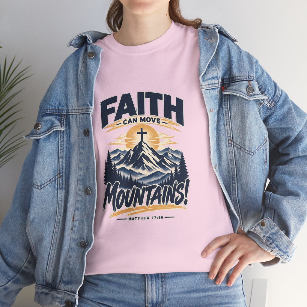 Faith Can Move Mountains Unisex Tee