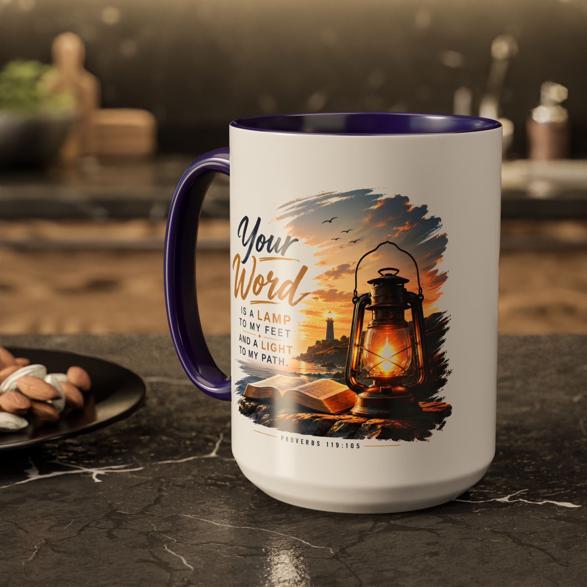 Your Word is a Lamp to my Feet - Christian Faith Coffee Mug (11oz/15oz)