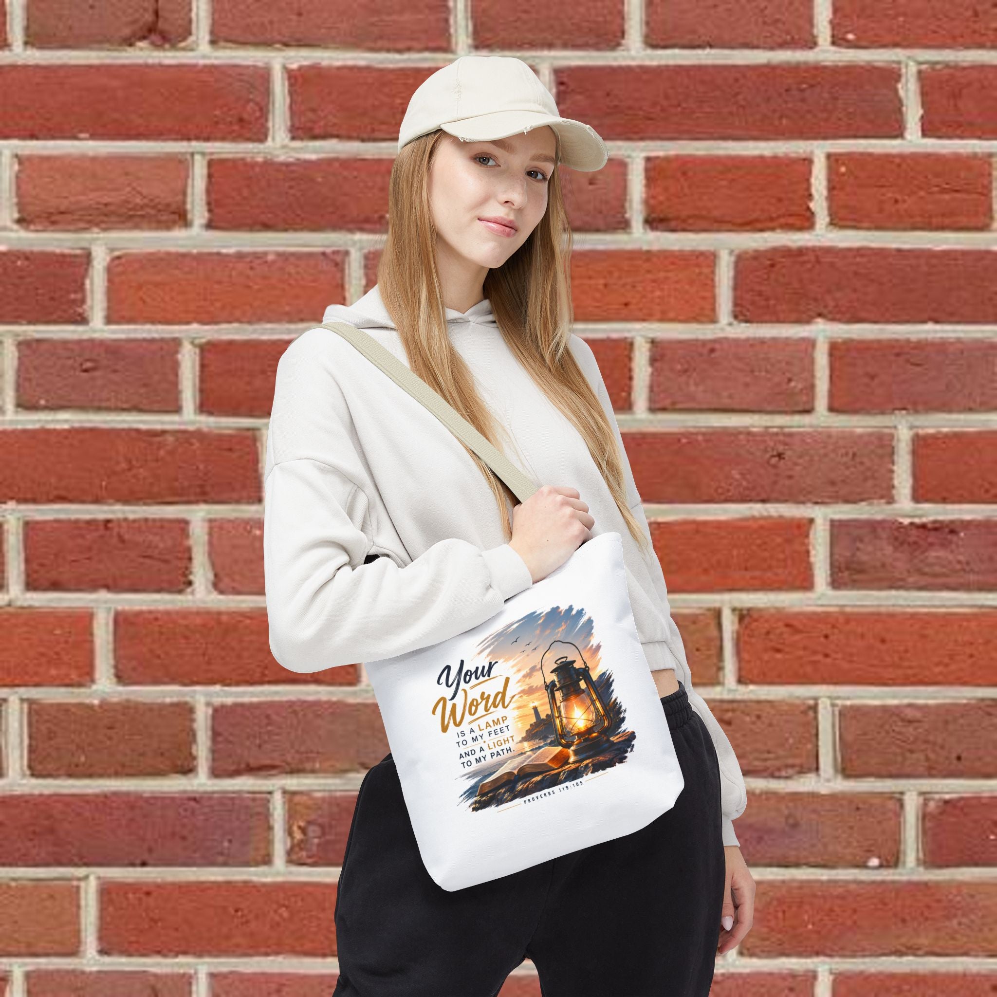 Your Word is a Lamp to My Feet - Tote Bag