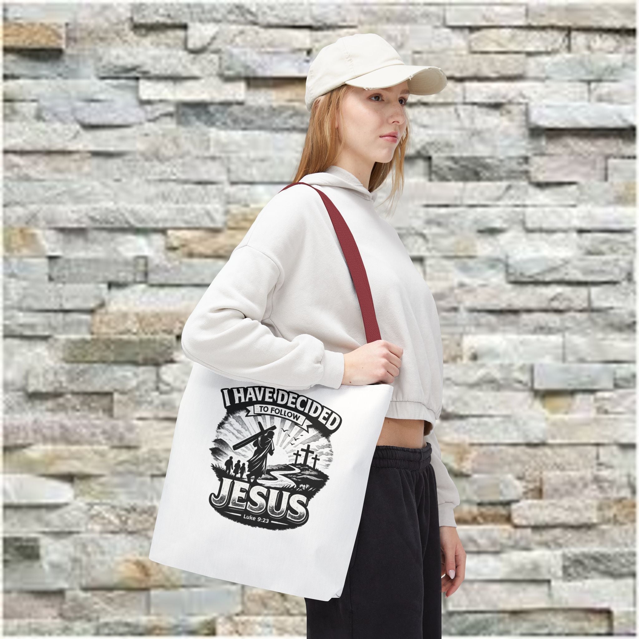I Have Decided to Follow Jesus Tote Bag — Carryall