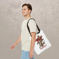 Christian Cross Tote Bag — "My Hope is in Jesus" Inspirational Canvas Tote