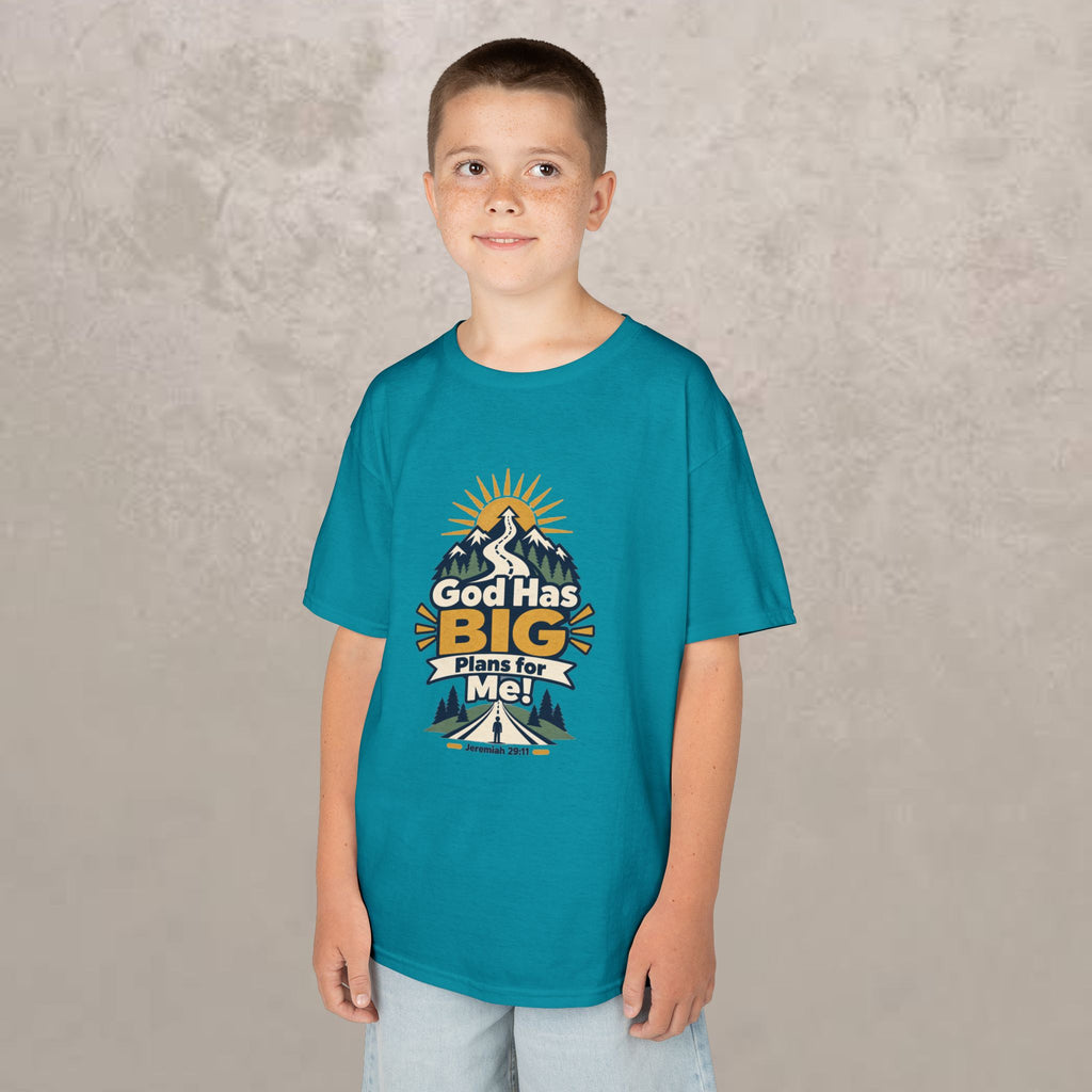 Kids - "God Has Big Plans for Me" Tee - Jeremiah 29:11