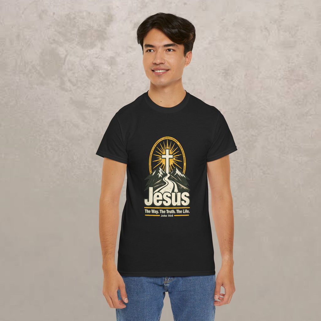 Jesus - The Way, Truth, Life — John 14:6 Unisex Graphic Tee