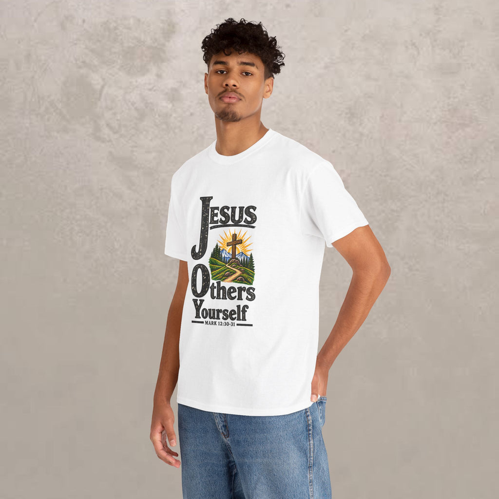 JOY - Jesus, Others, Yourself Tee — Mark 12:30-31