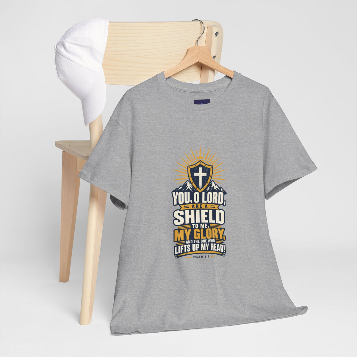You, O Lord, Are a Shield to Me - Proverbs 3:3 - Unisex Graphic Tee