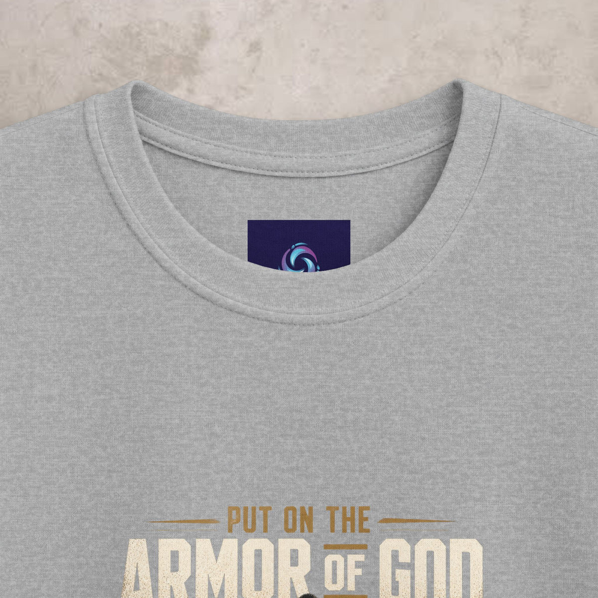 Kids- Put on the  Armor of God - Christian Graphic Tee