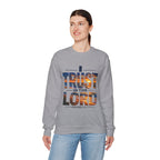 I Trust In The Lord - Ocean T‑Shirt — Proverbs 3:5 Christian Sweatshirt