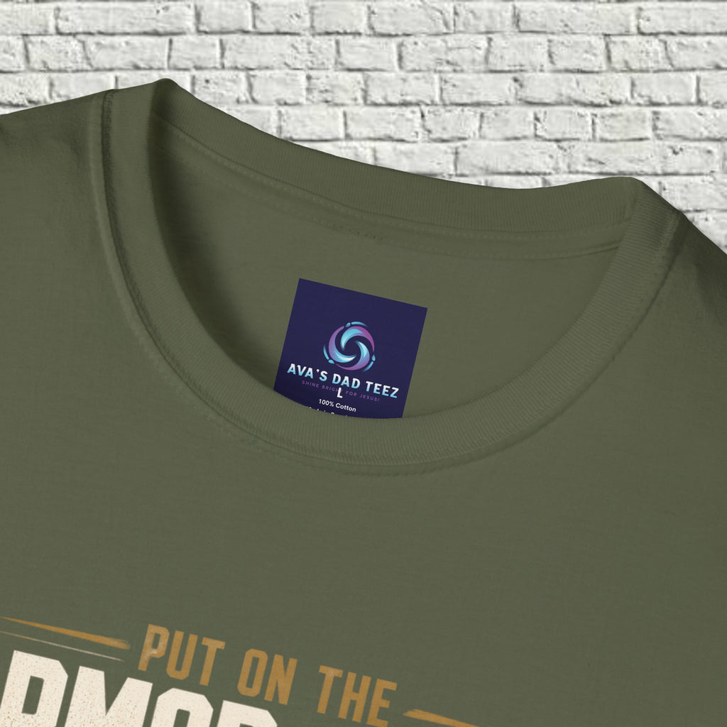 Put on the Armor of God  - Graphic Men's Tee Ephesians 6:10-17