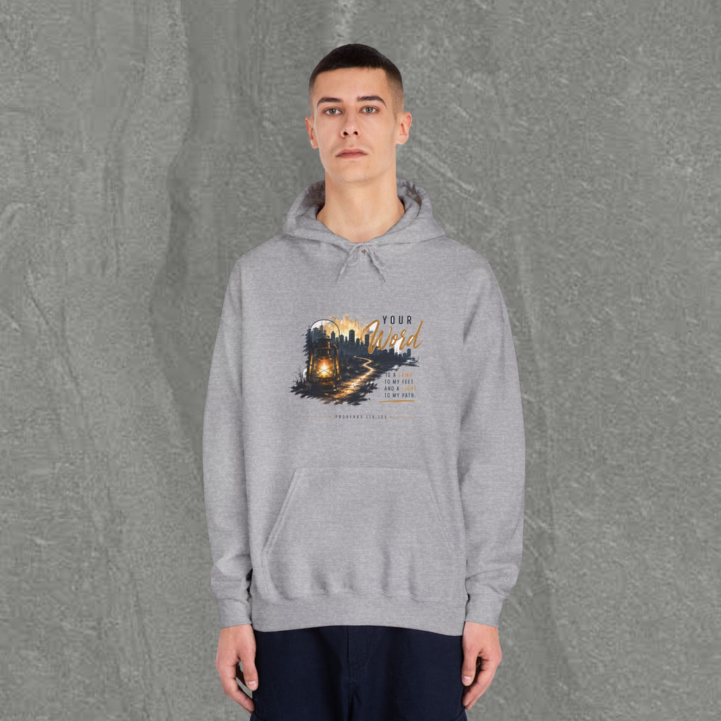 Your Word is Lamp to My Feet -  Hooded Sweatshirt