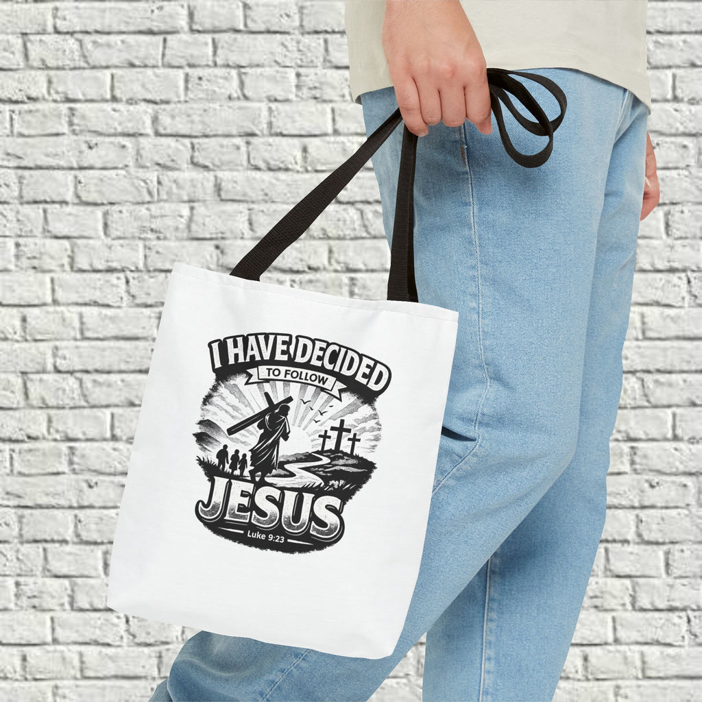 I Have Decided to Follow Jesus Tote Bag — Carryall