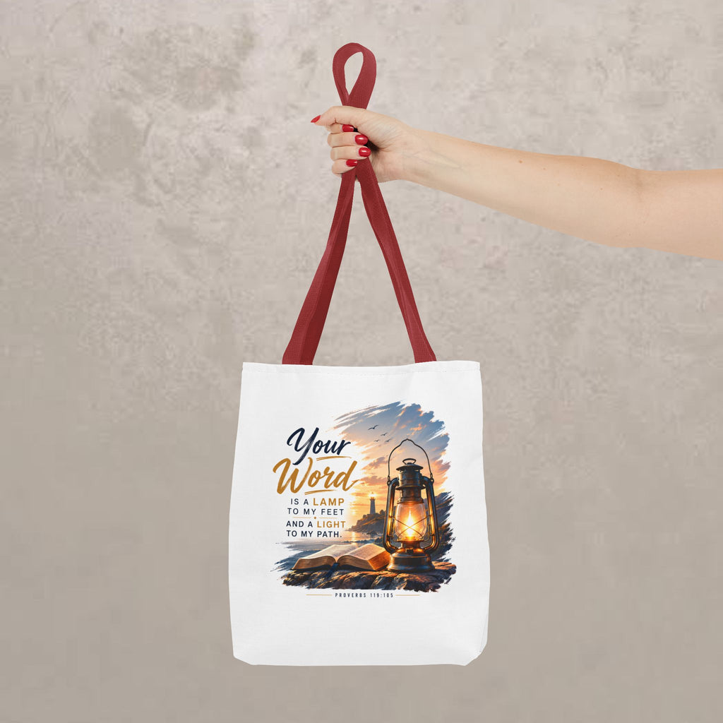 Your Word is a Lamp to My Feet - Tote Bag