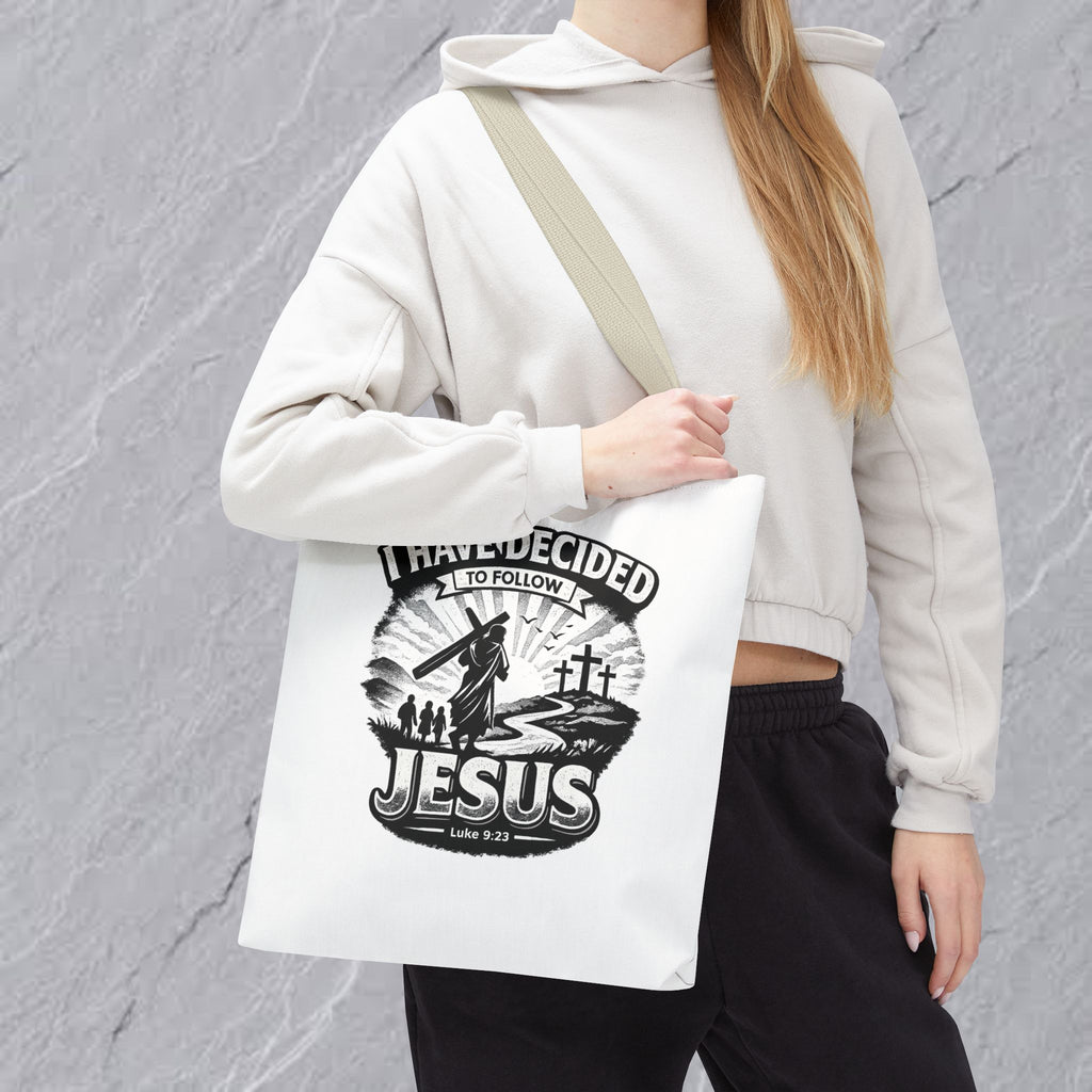 I Have Decided to Follow Jesus Tote Bag — Carryall