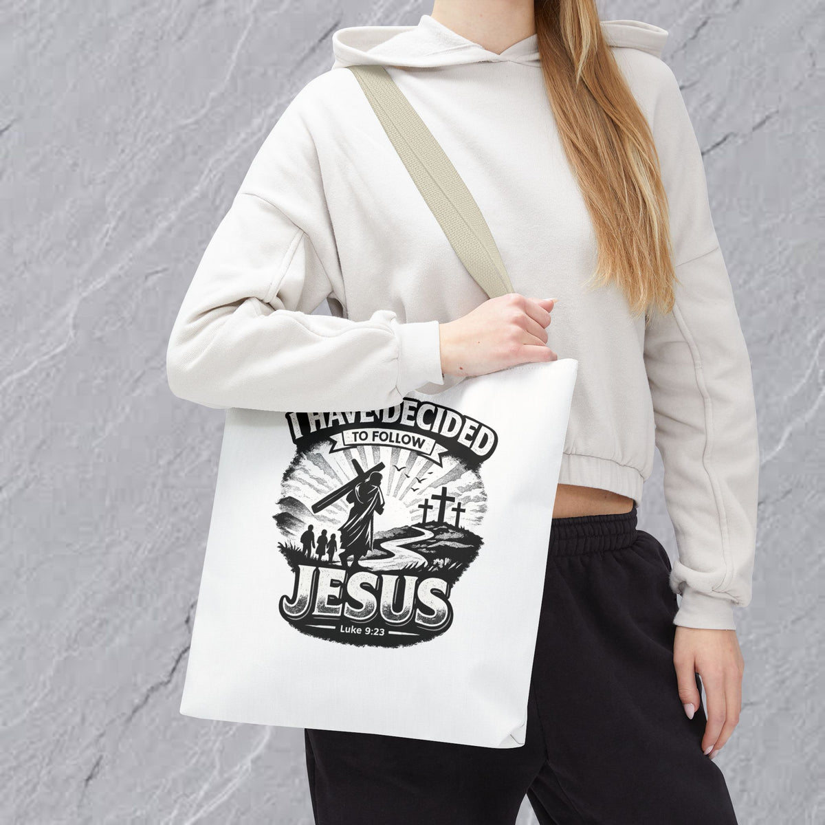 I Have Decided to Follow Jesus Tote Bag — Carryall
