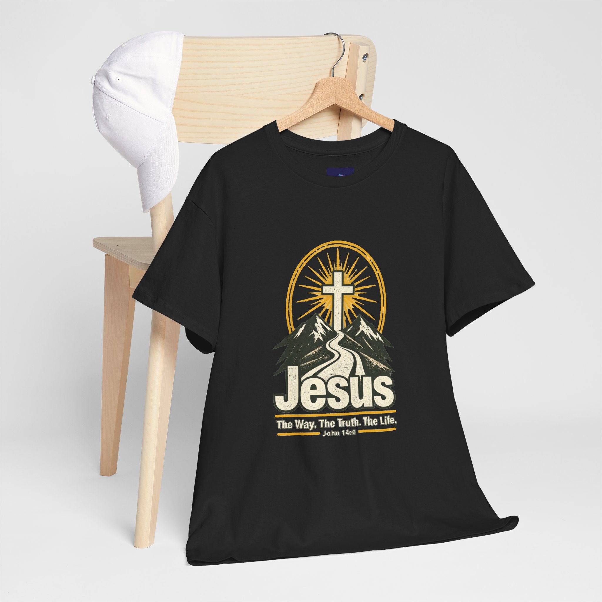 Jesus - The Way, Truth, Life — John 14:6 Unisex Graphic Tee