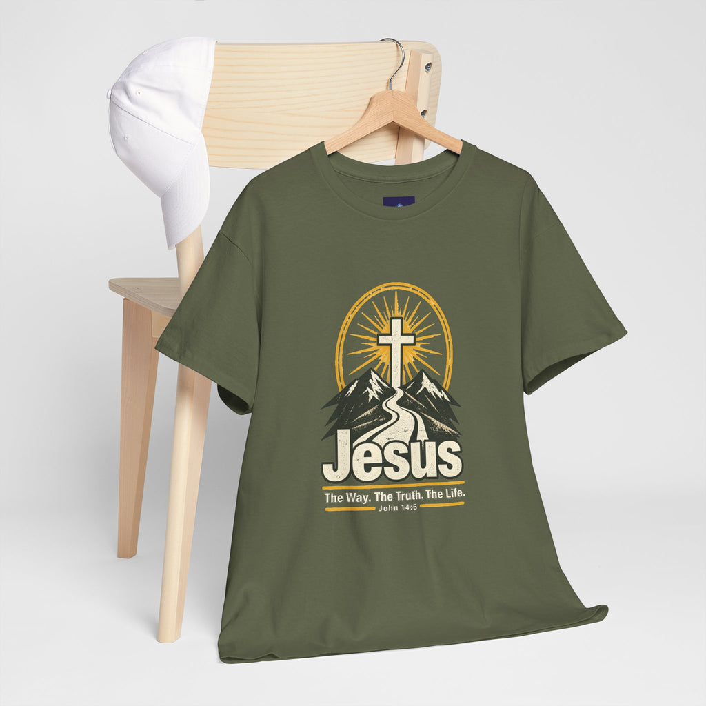 Jesus - The Way, Truth, Life — John 14:6 Unisex Graphic Tee