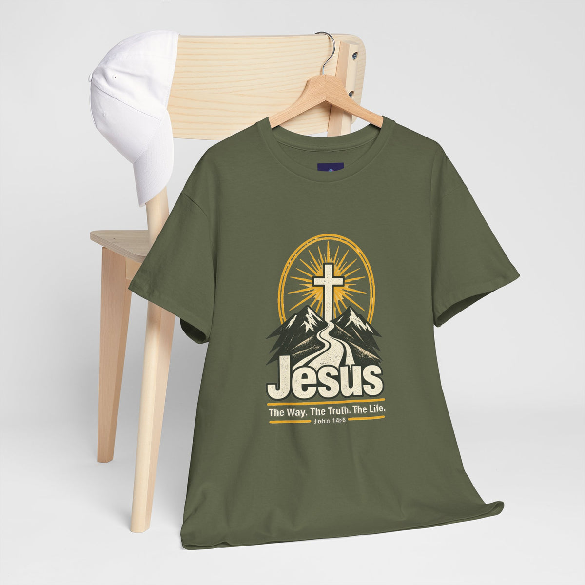 Jesus - The Way, Truth, Life — John 14:6 Unisex Graphic Tee