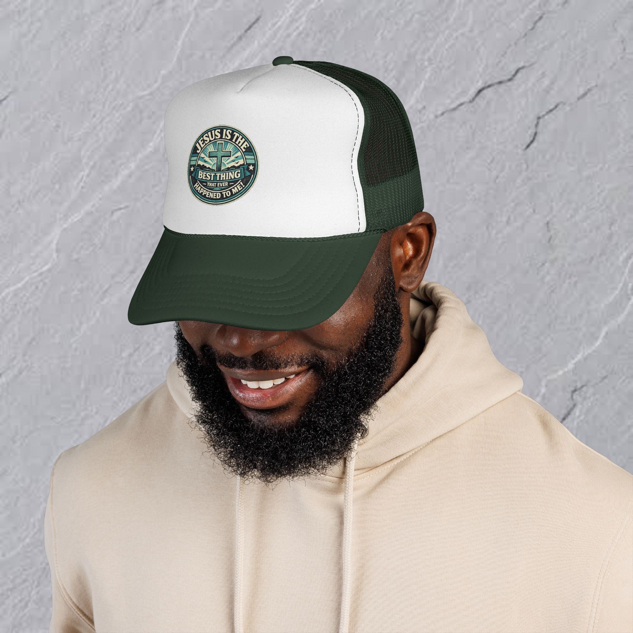 Jesus Is The Best Thing That Ever Happened To Me - Vintage Patch Cap