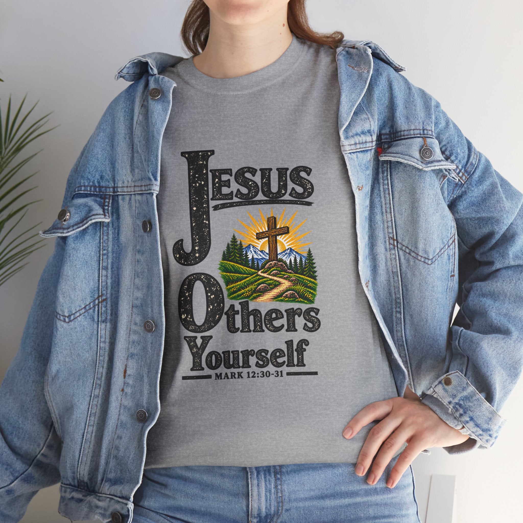 JOY - Jesus, Others, Yourself Tee — Mark 12:30-31