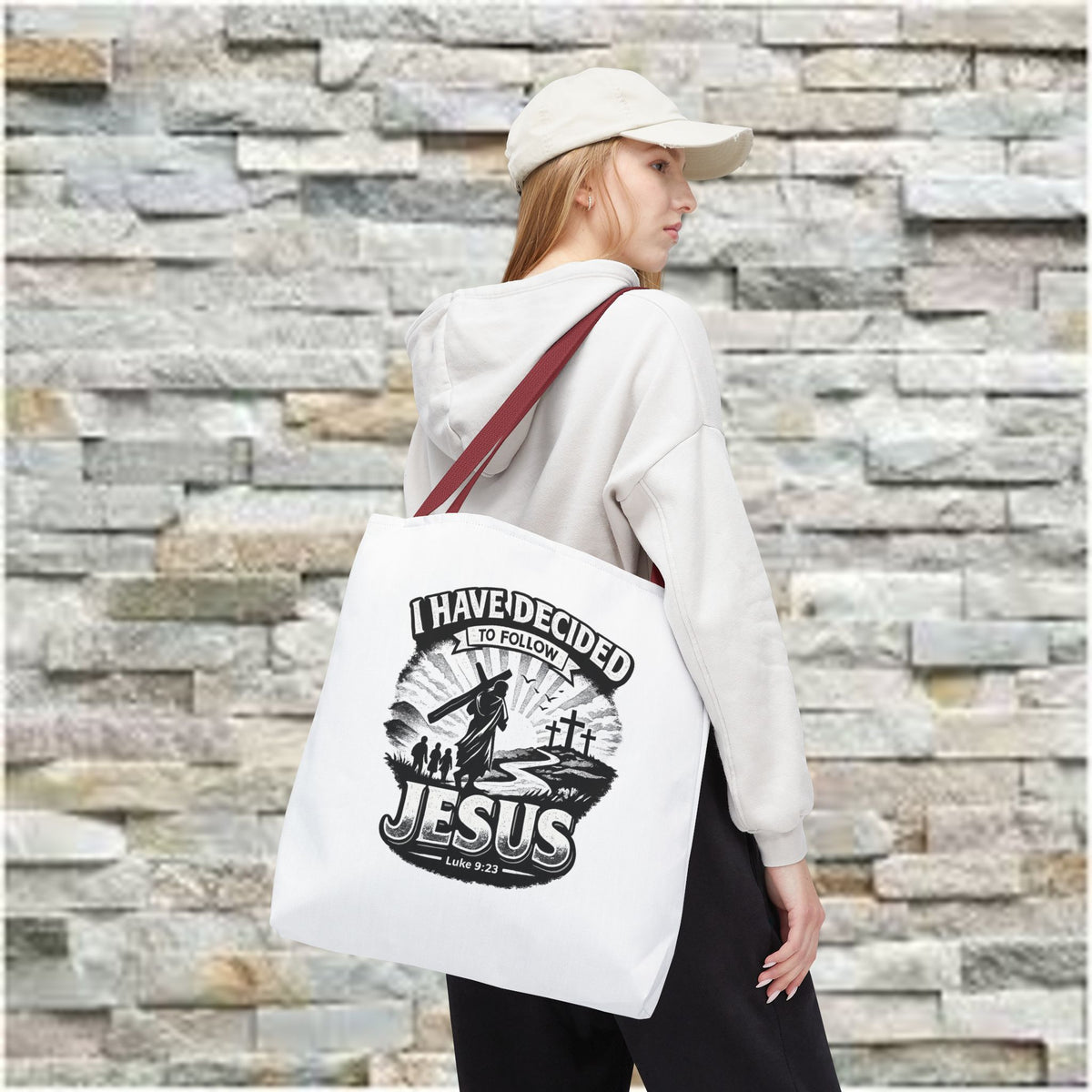 I Have Decided to Follow Jesus Tote Bag — Carryall