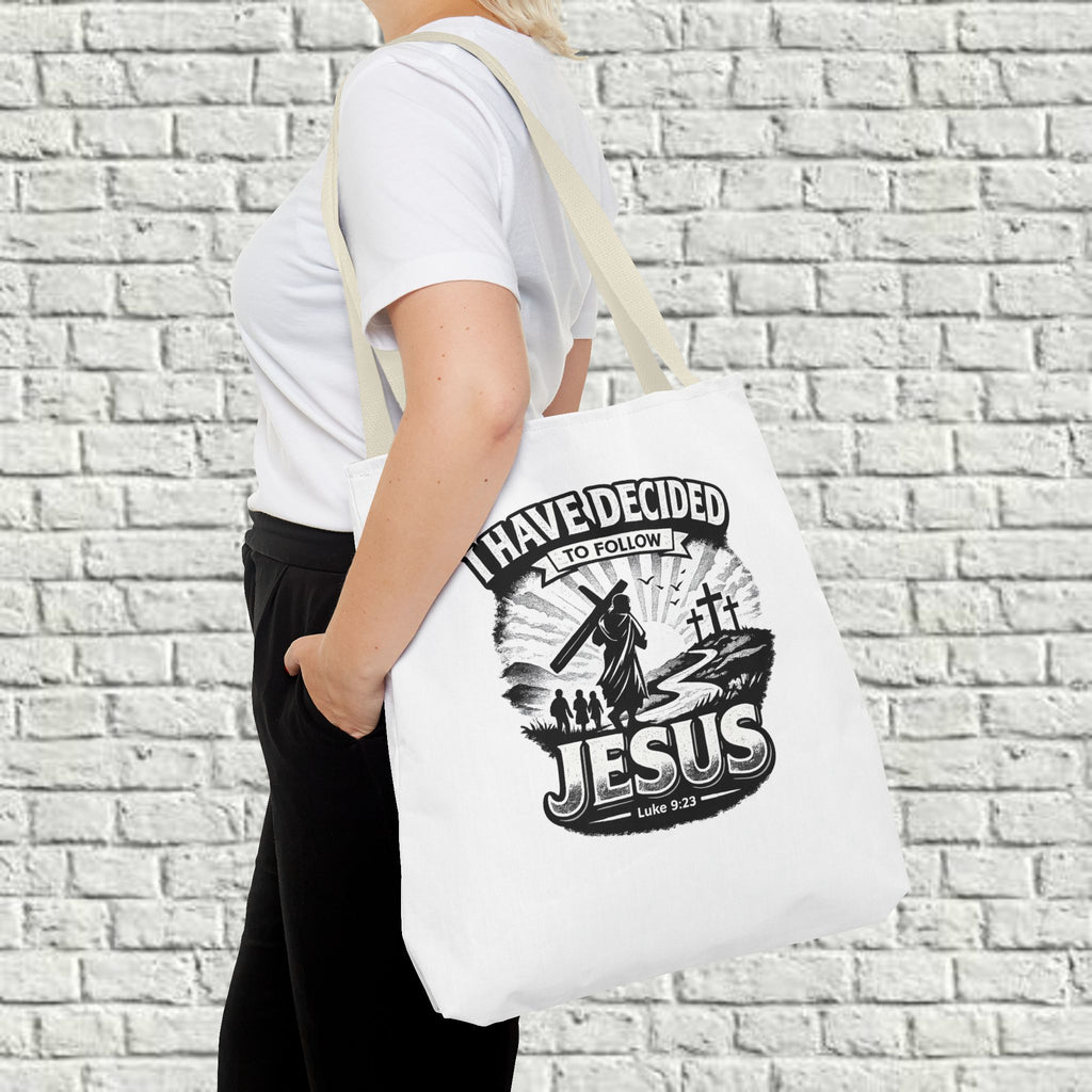 I Have Decided to Follow Jesus Tote Bag — Carryall