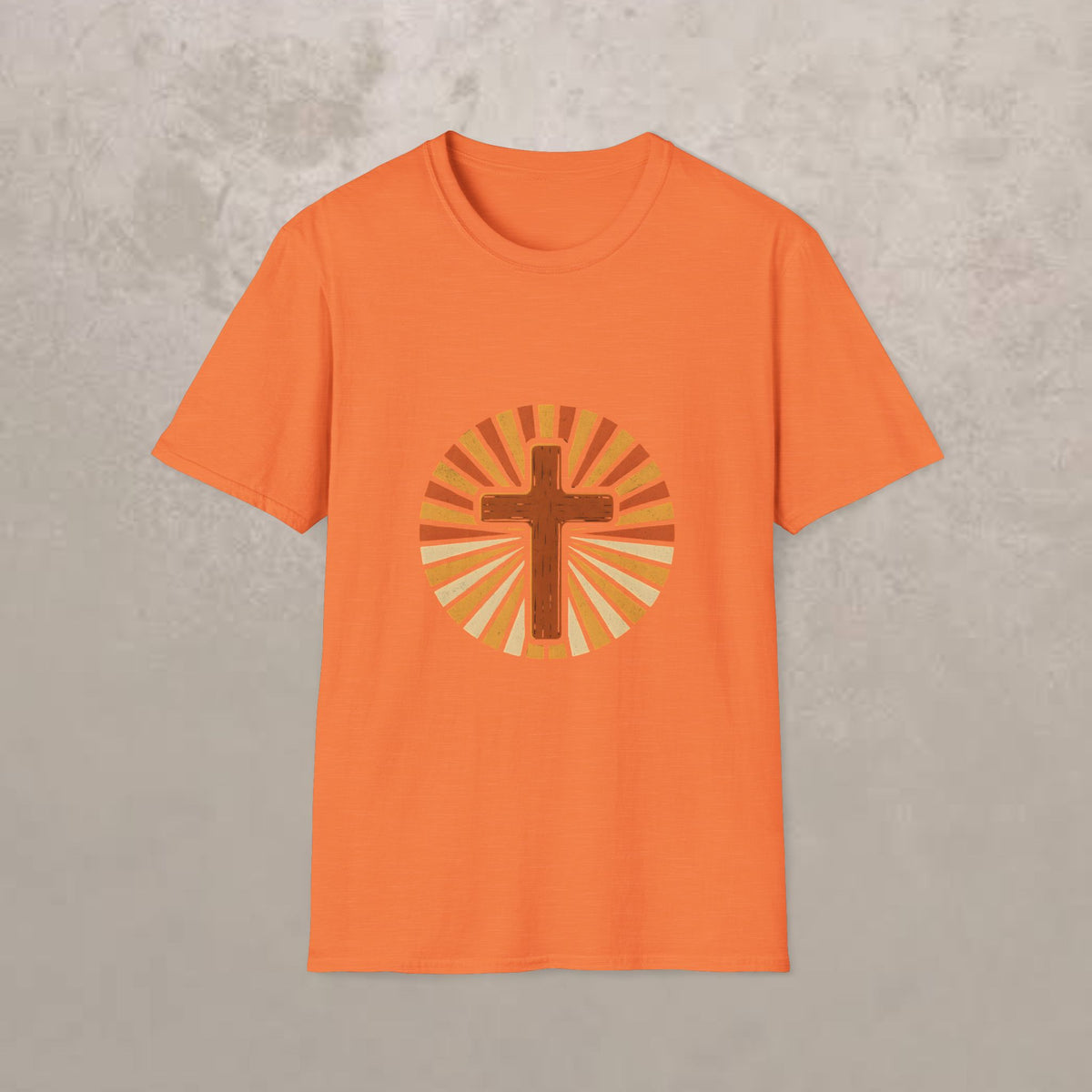 Cross with Sunburst Rays T-Shirt