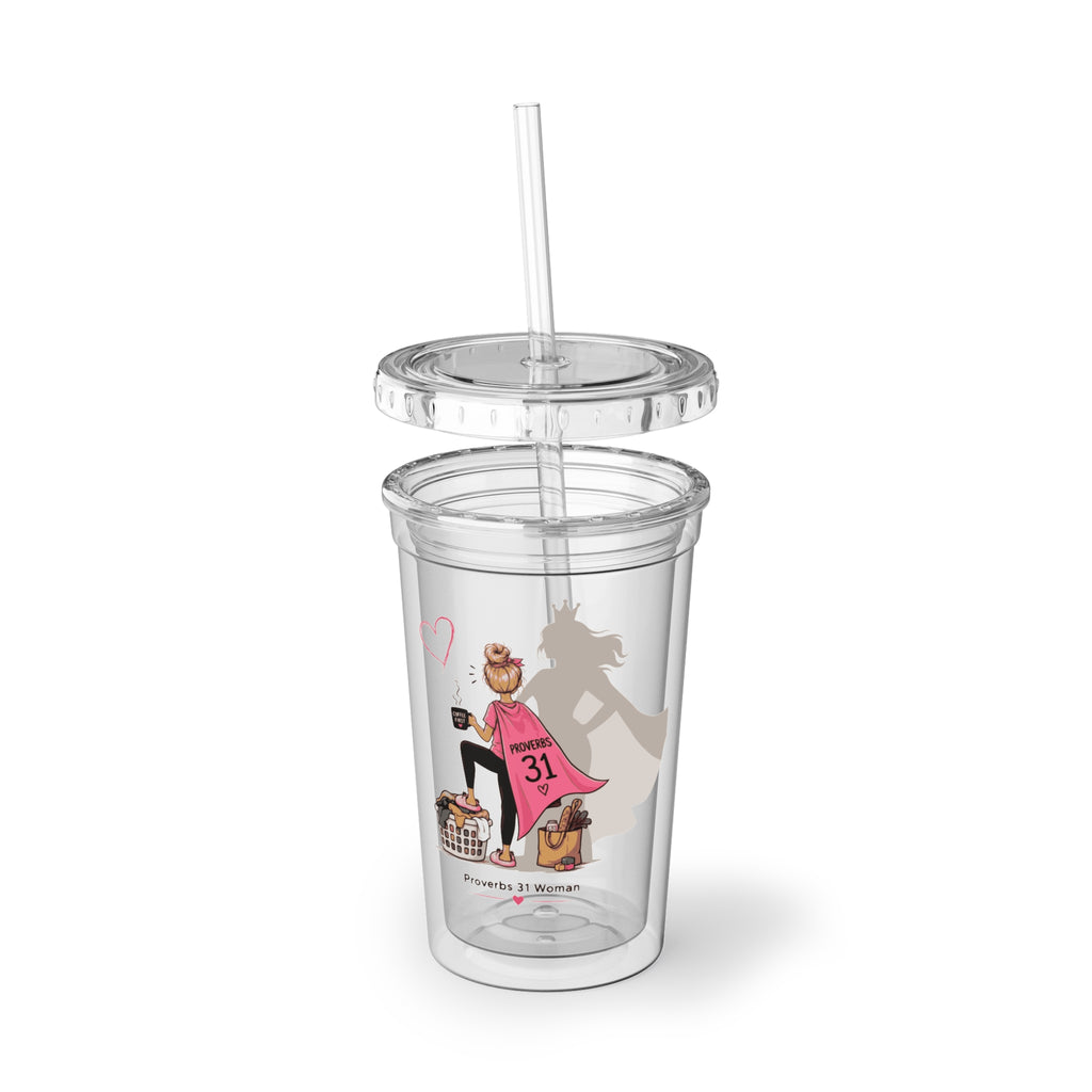 Proverbs 31 Woman - Blonde  Acrylic Tumbler