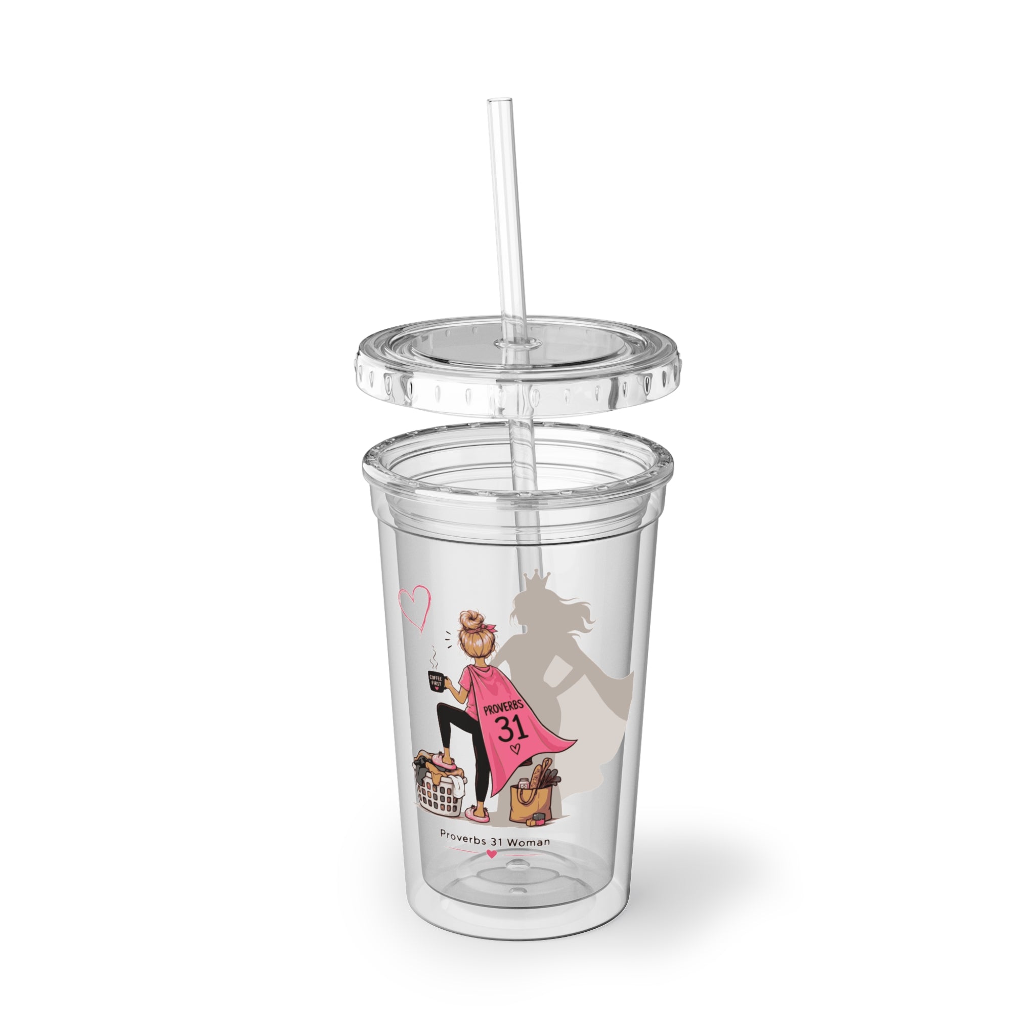 Proverbs 31 Woman - Blonde  Acrylic Tumbler