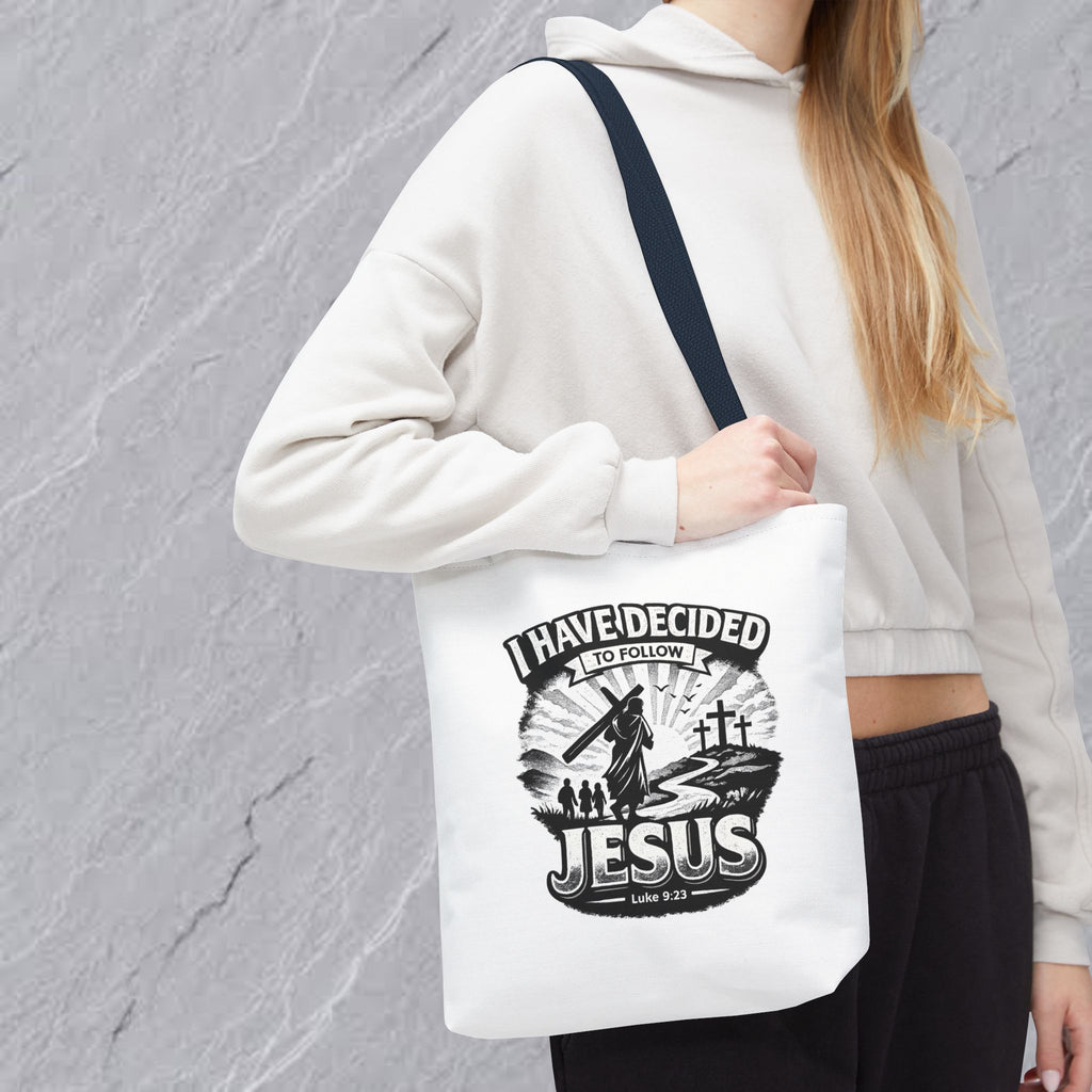 I Have Decided to Follow Jesus Tote Bag — Carryall
