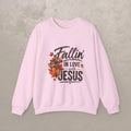 Fallin' In Love With Jesus - Crewneck Sweatshirt — Autumn Pullover