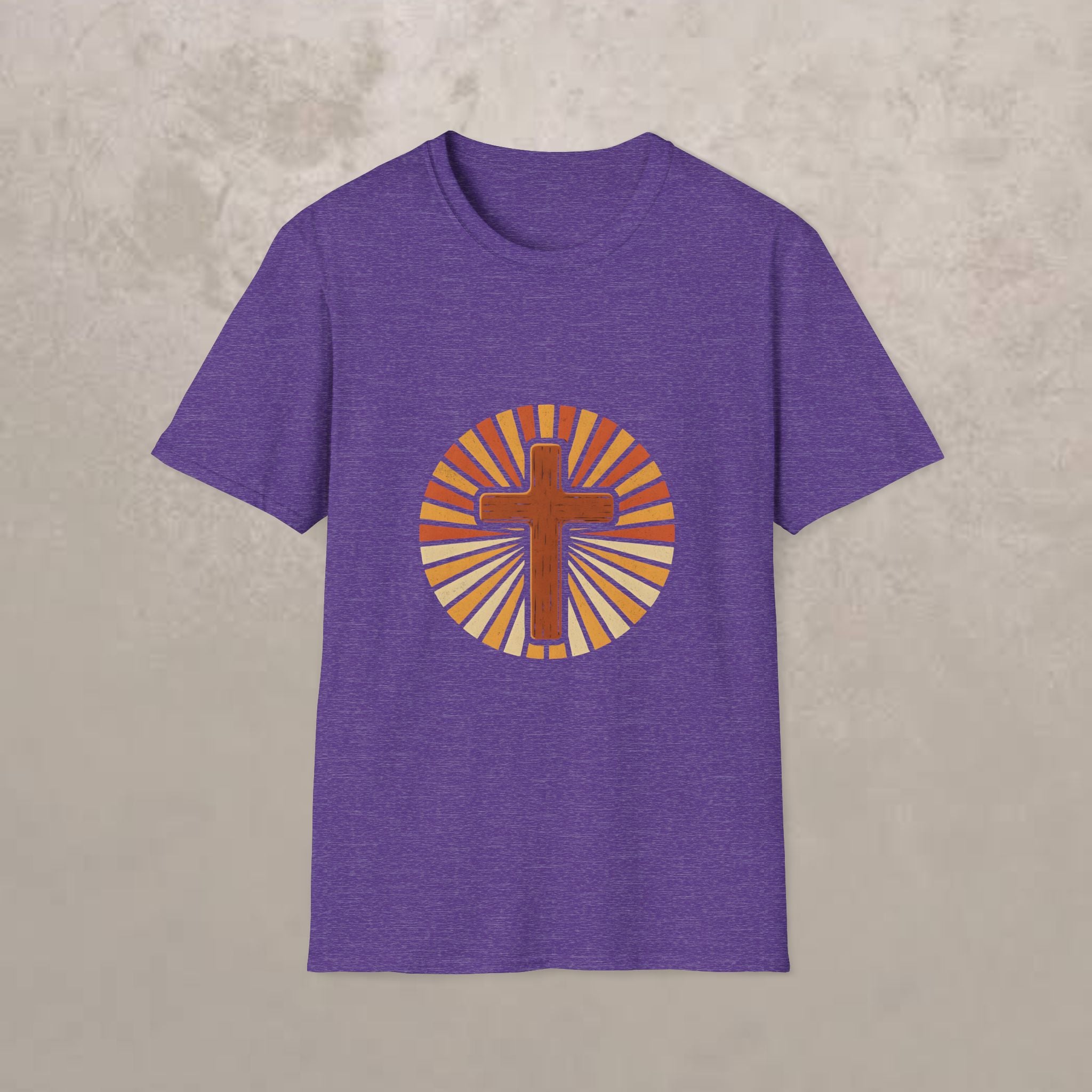 Cross with Sunburst Rays T-Shirt