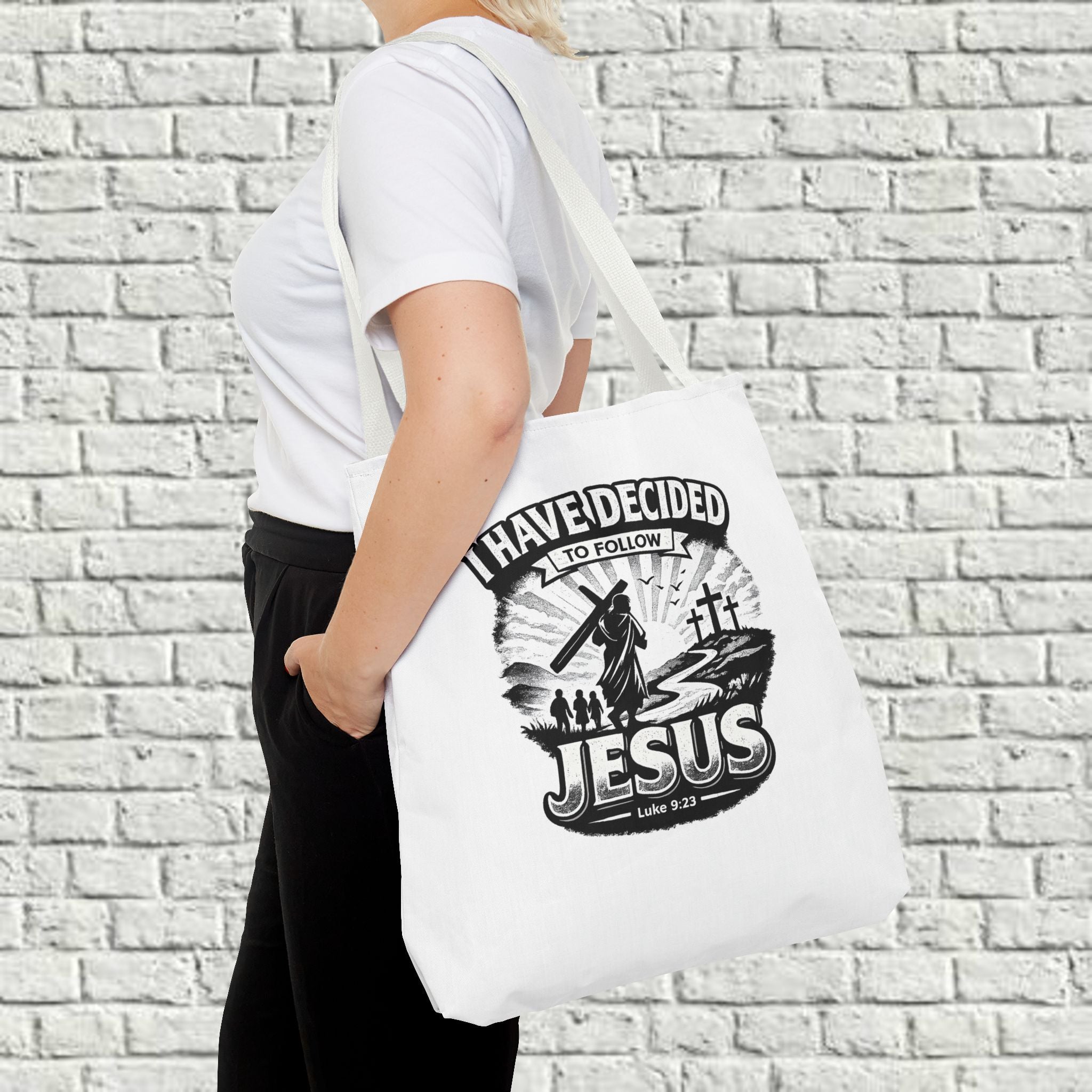 I Have Decided to Follow Jesus Tote Bag — Carryall