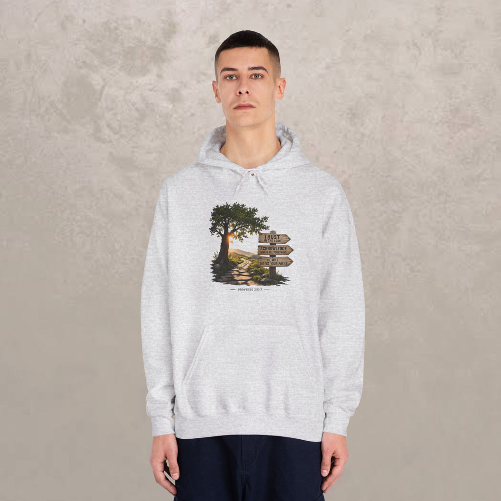 Trust in the Lord - Proverbs 3:5-7 - Hoodie Unisex