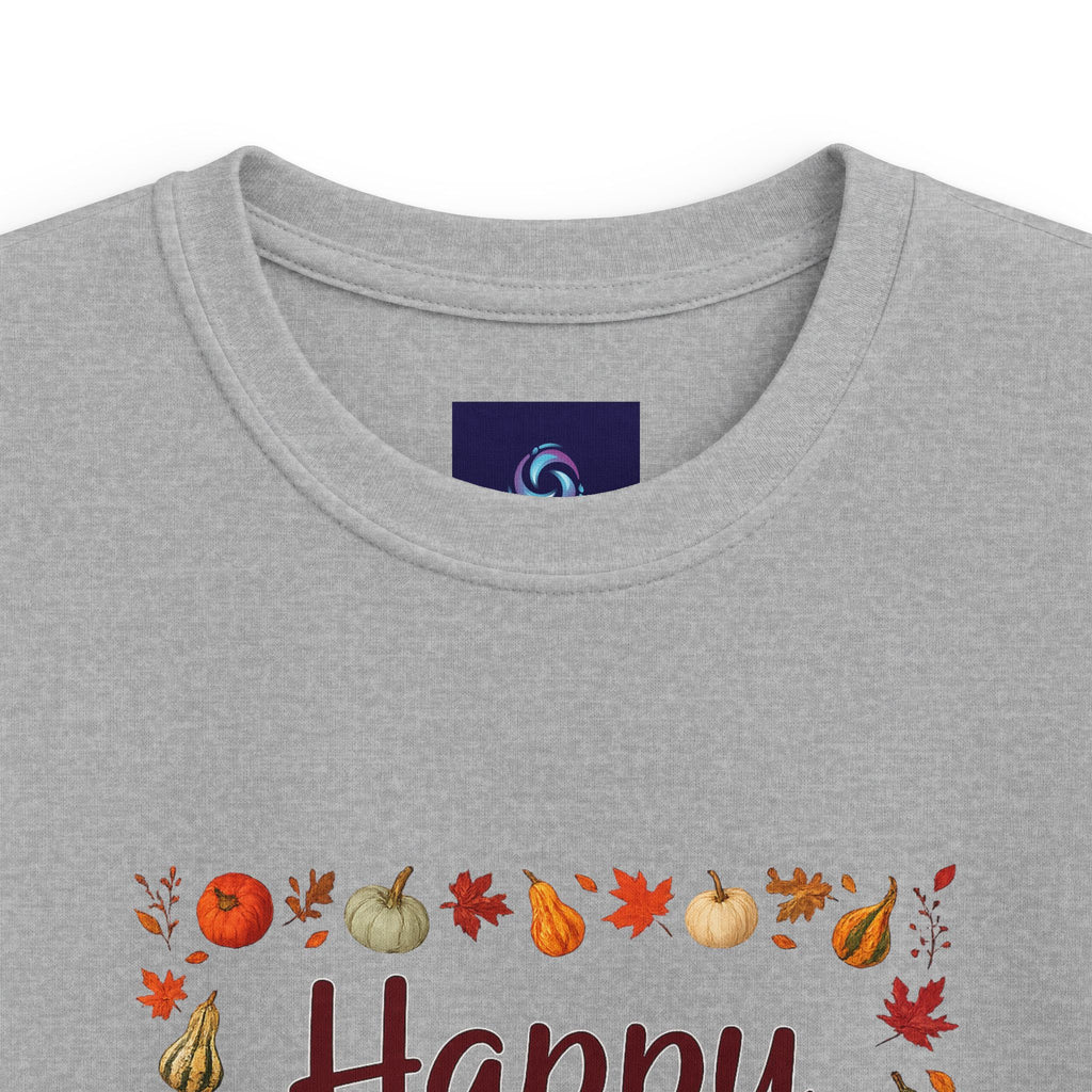 Kids - Happy Fall Y’all! - Autumn Leaves Pumpkin Tee