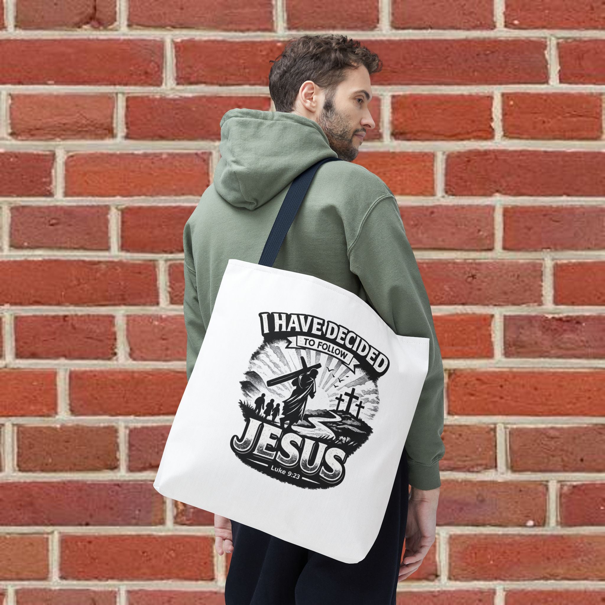 I Have Decided to Follow Jesus Tote Bag — Carryall